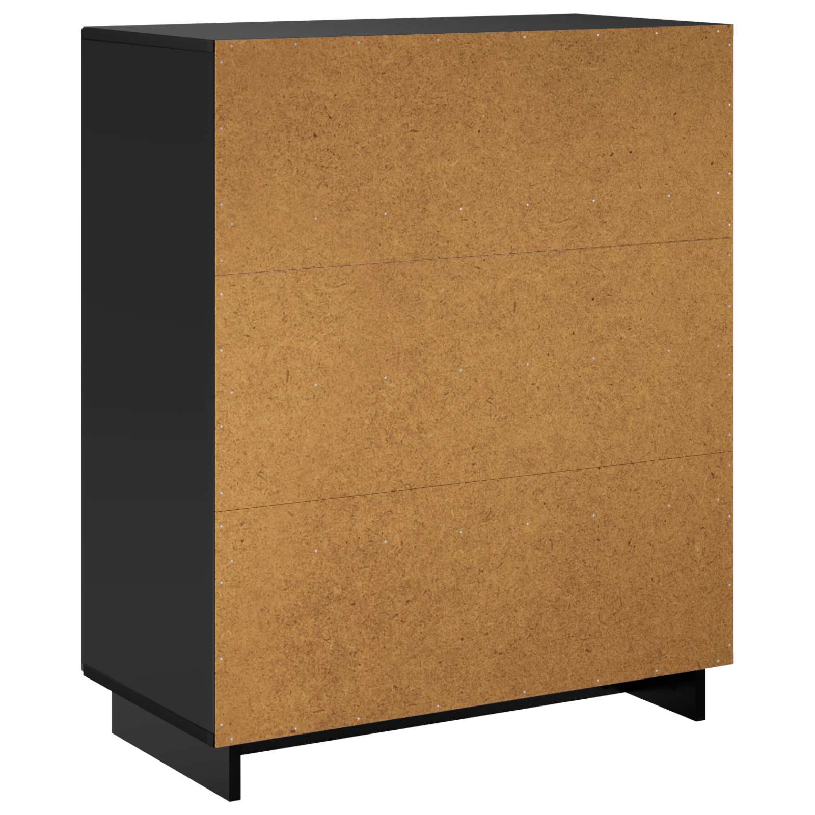 Schoenenkast 73 x 38 x 87,5 cm Bewerkt hout Zwart image 6