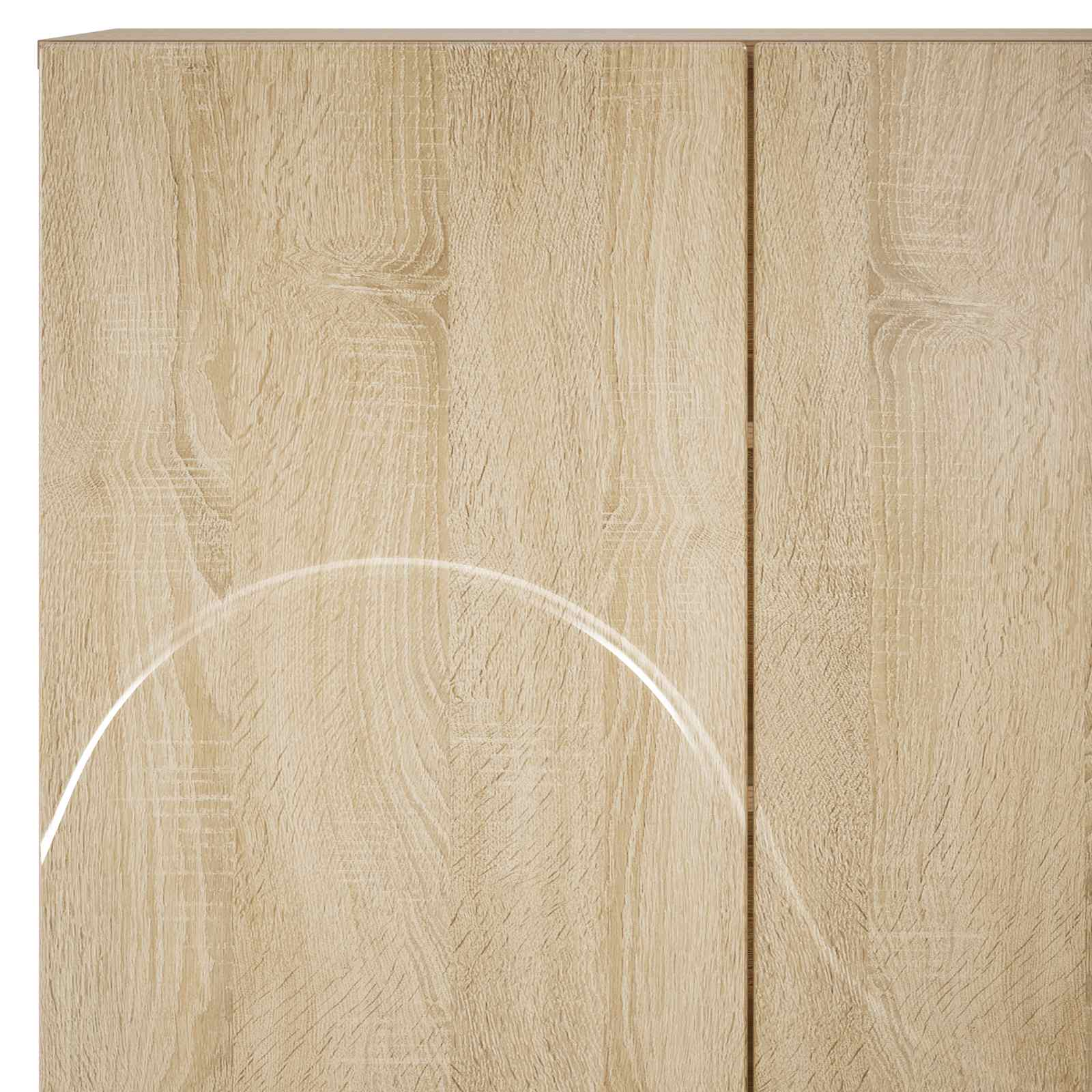 Schoenenkast 73 x 38 x 87,5 cm Bewerkt hout Sonoma Eiken image 8