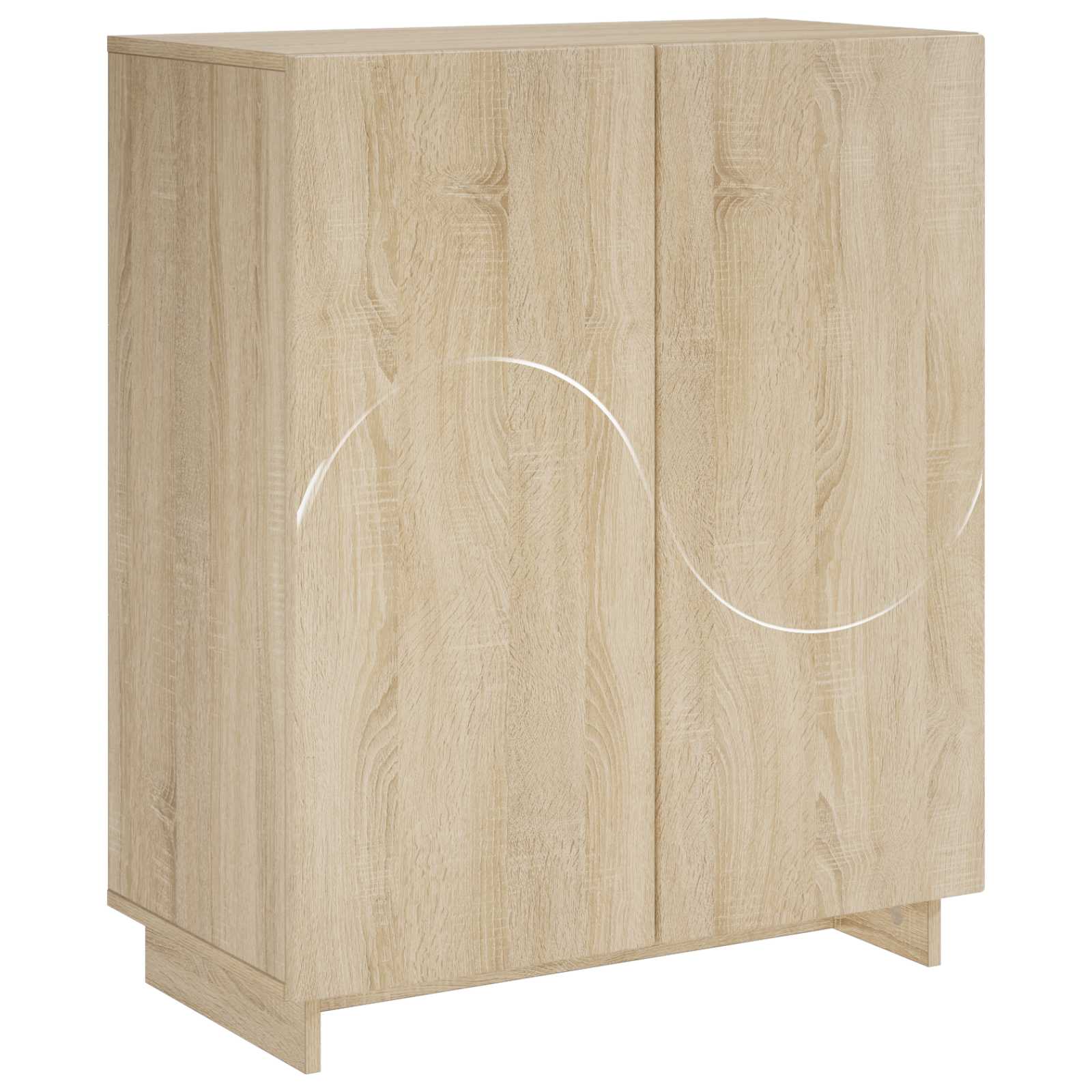 Schoenenkast 73 x 38 x 87,5 cm Bewerkt hout Sonoma Eiken image 2