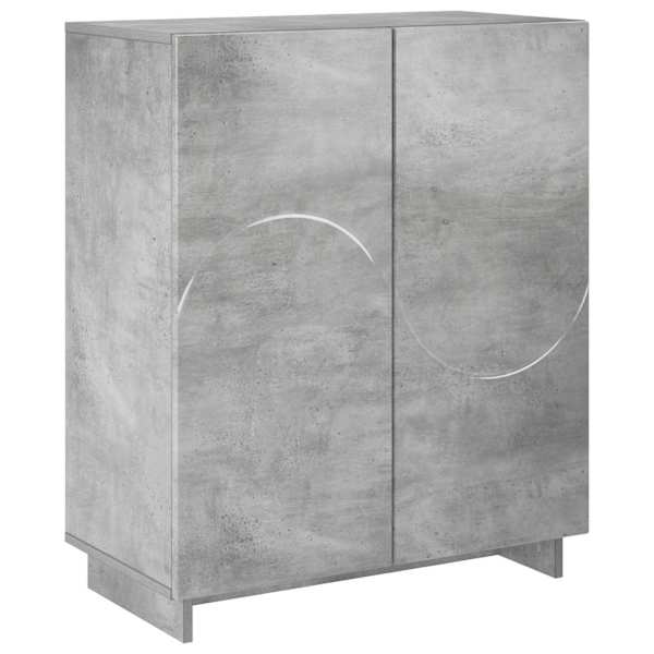 vidaXL Kinga kapp 73 x 38 x 87,5 cm Tehispuit Betoonhall