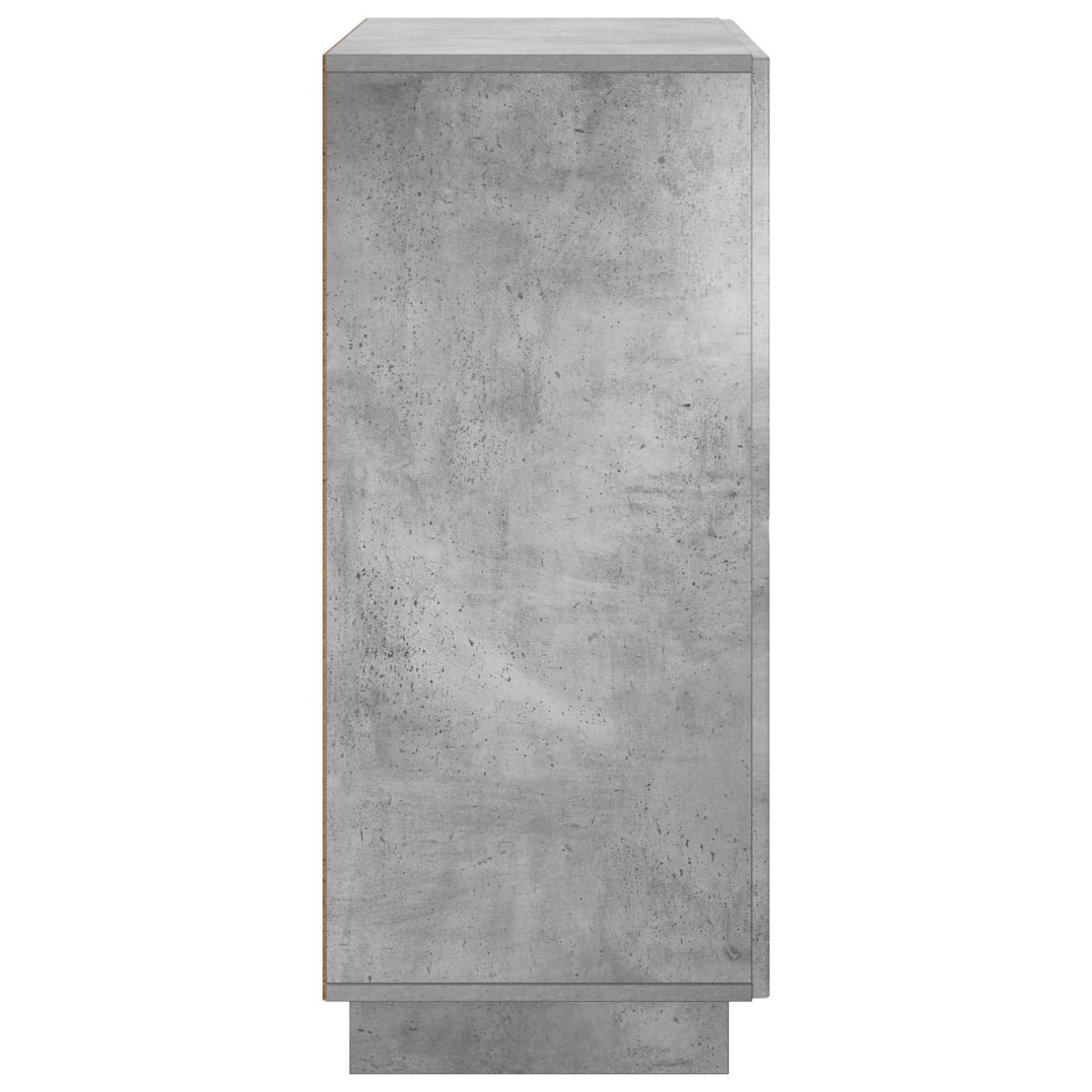 Schoenenkast 73 x 38 x 87,5 cm Bewerkt hout Betongrijs image 5