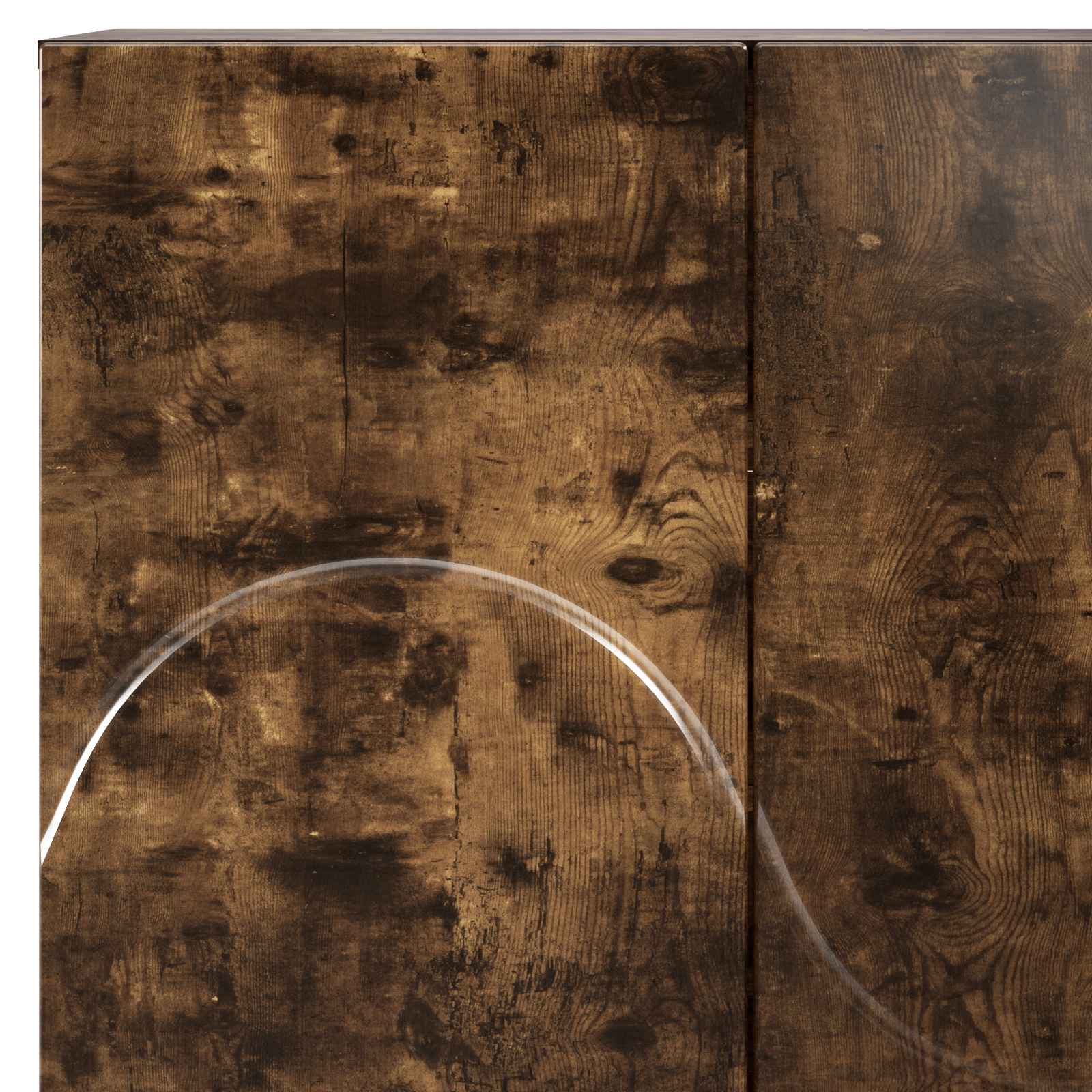 Schoenenkast 73 x 38 x 87,5 cm Bewerkt hout Gerookt eiken image 8