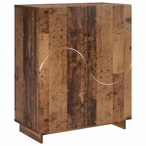 vidaXL Kinga kapp 73 x 38 x 87,5 cm Tehispuit Vana puit