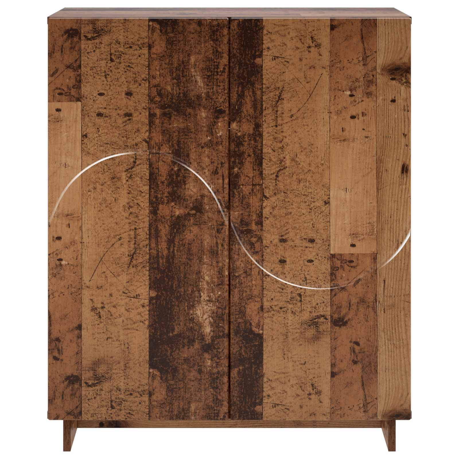 Schoenenkast 73 x 38 x 87,5 cm Bewerkt hout Oud hout image 4
