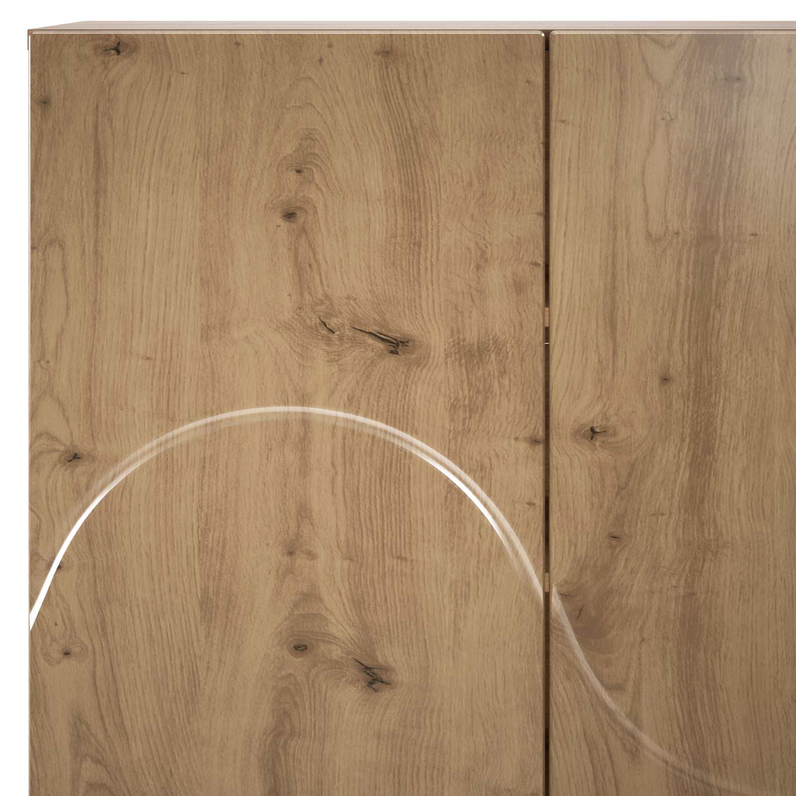 Schoenenkast 73 x 38 x 87,5 cm Bewerkt hout Artisanaal eiken image 8