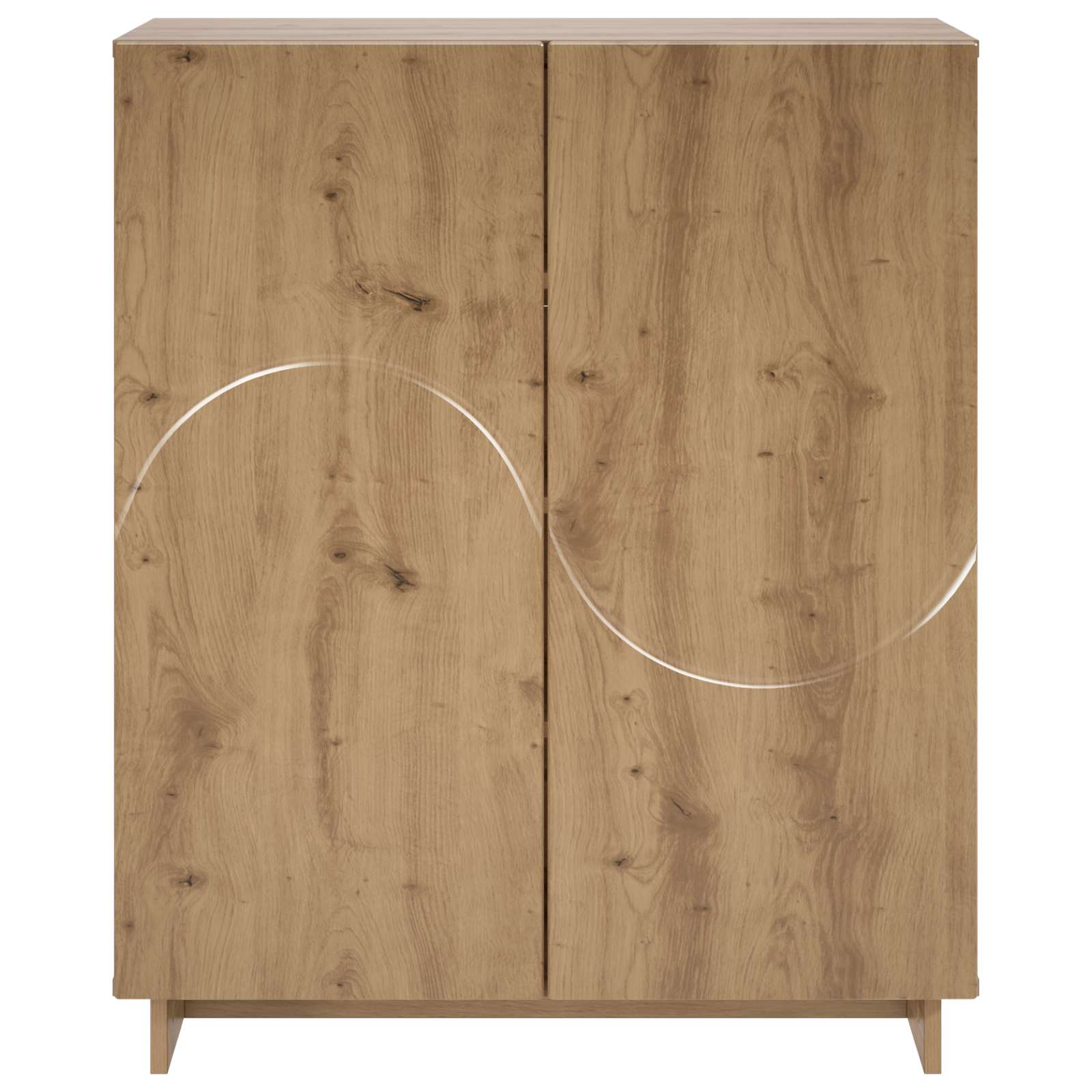 Schoenenkast 73 x 38 x 87,5 cm Bewerkt hout Artisanaal eiken image 4