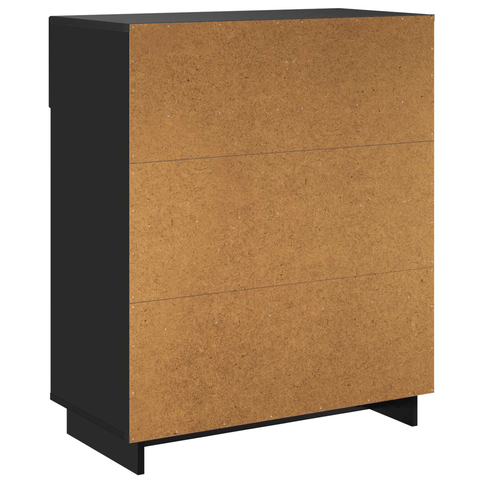 Schoenenkast 73 x 38 x 87,5 cm Bewerkt hout Zwart image 6