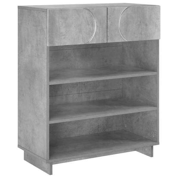 vidaXL Kinga kapp 73 x 38 x 87,5 cm Tehispuit Betoonhall