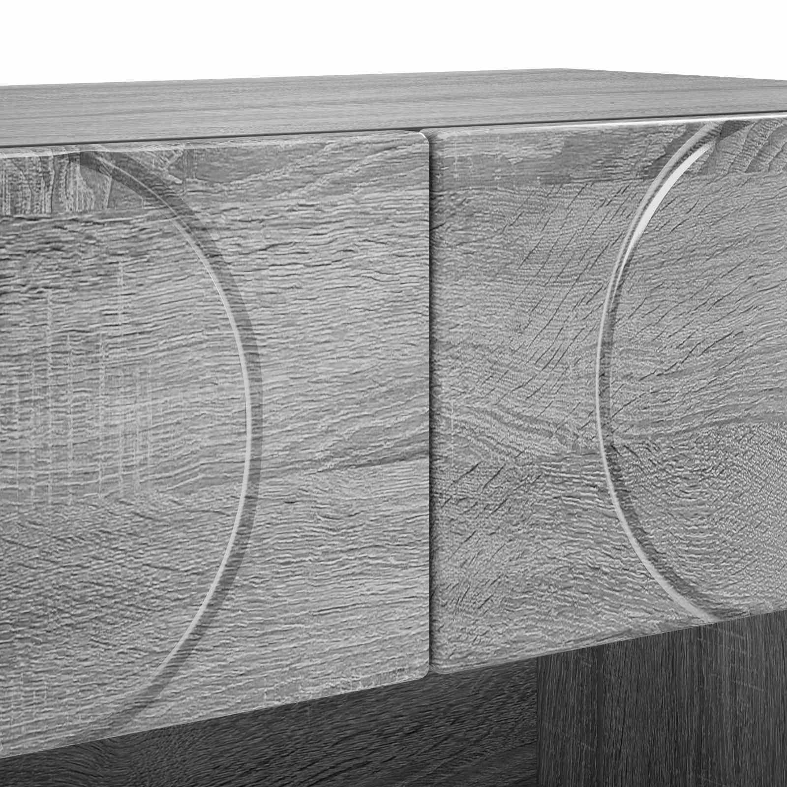 Schoenenkast 73 x 38 x 87,5 cm Bewerkt hout Grijs Sonoma image 8