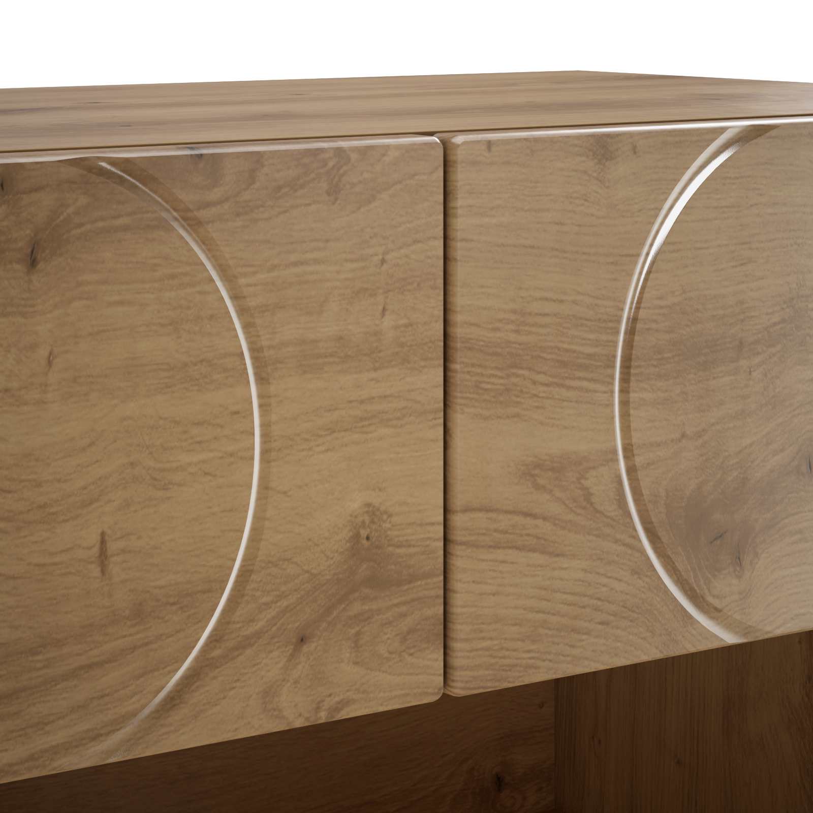 Schoenenkast 73 x 38 x 87,5 cm Bewerkt hout Artisanaal eiken image 8