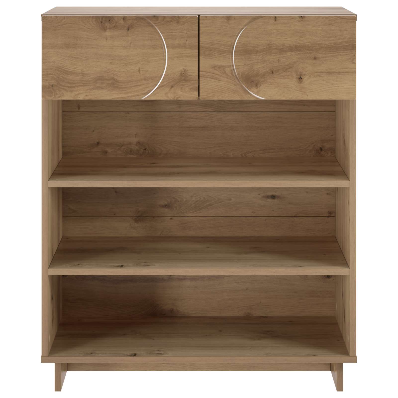 Schoenenkast 73 x 38 x 87,5 cm Bewerkt hout Artisanaal eiken image 4