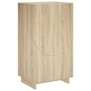 vidaXL kingakapp 48 x 38 x 87,5 cm t&ouml;&ouml;deldud puit Sonoma tamm