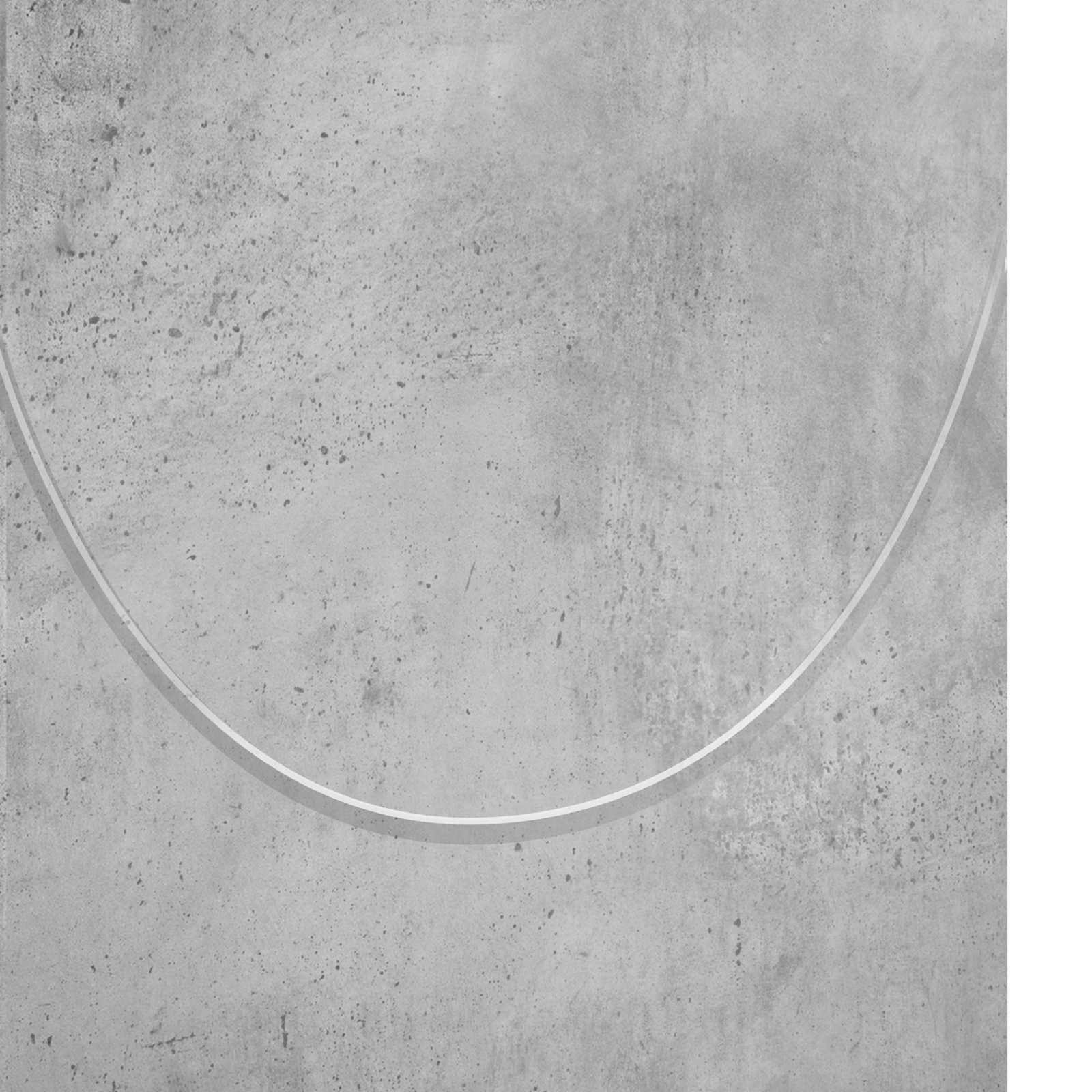Schoenenkast 48 x 38 x 87,5 cm Bewerkt hout Betongrijs image 8