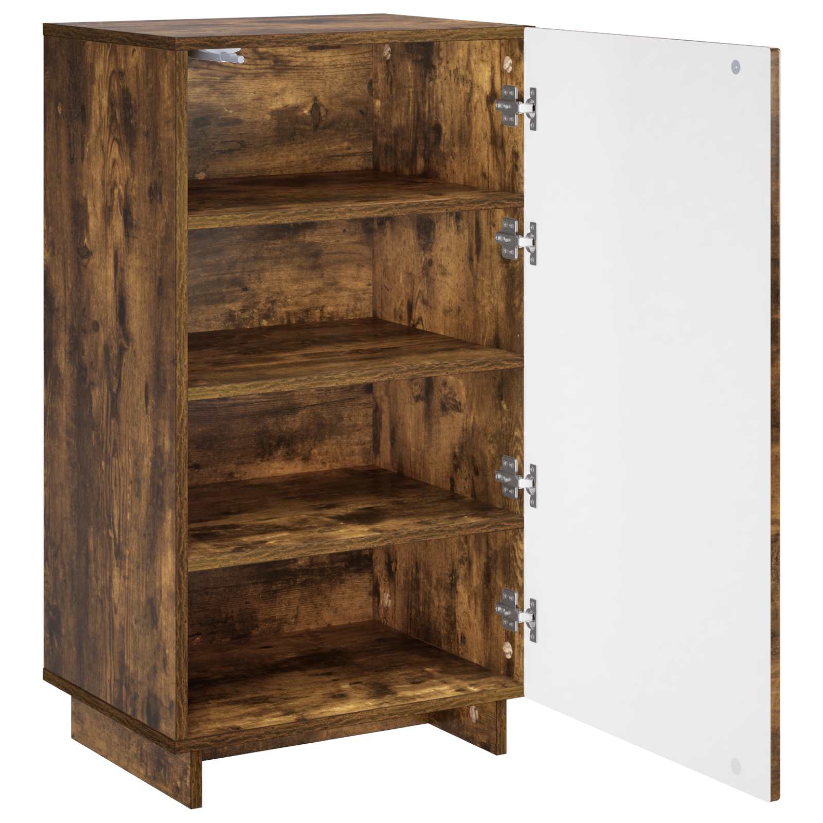 Schoenenkast 48 x 38 x 87,5 cm Bewerkt hout Gerookt eiken image 3