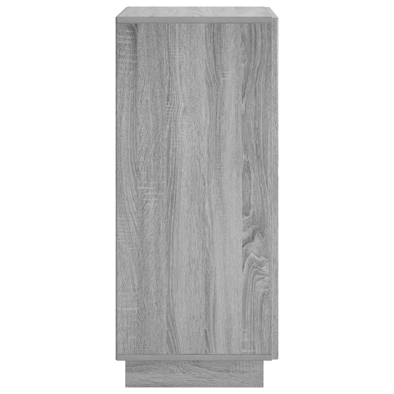 Schoenenkast 48 x 38 x 87,5 cm Bewerkt hout Grijs Sonoma image 5