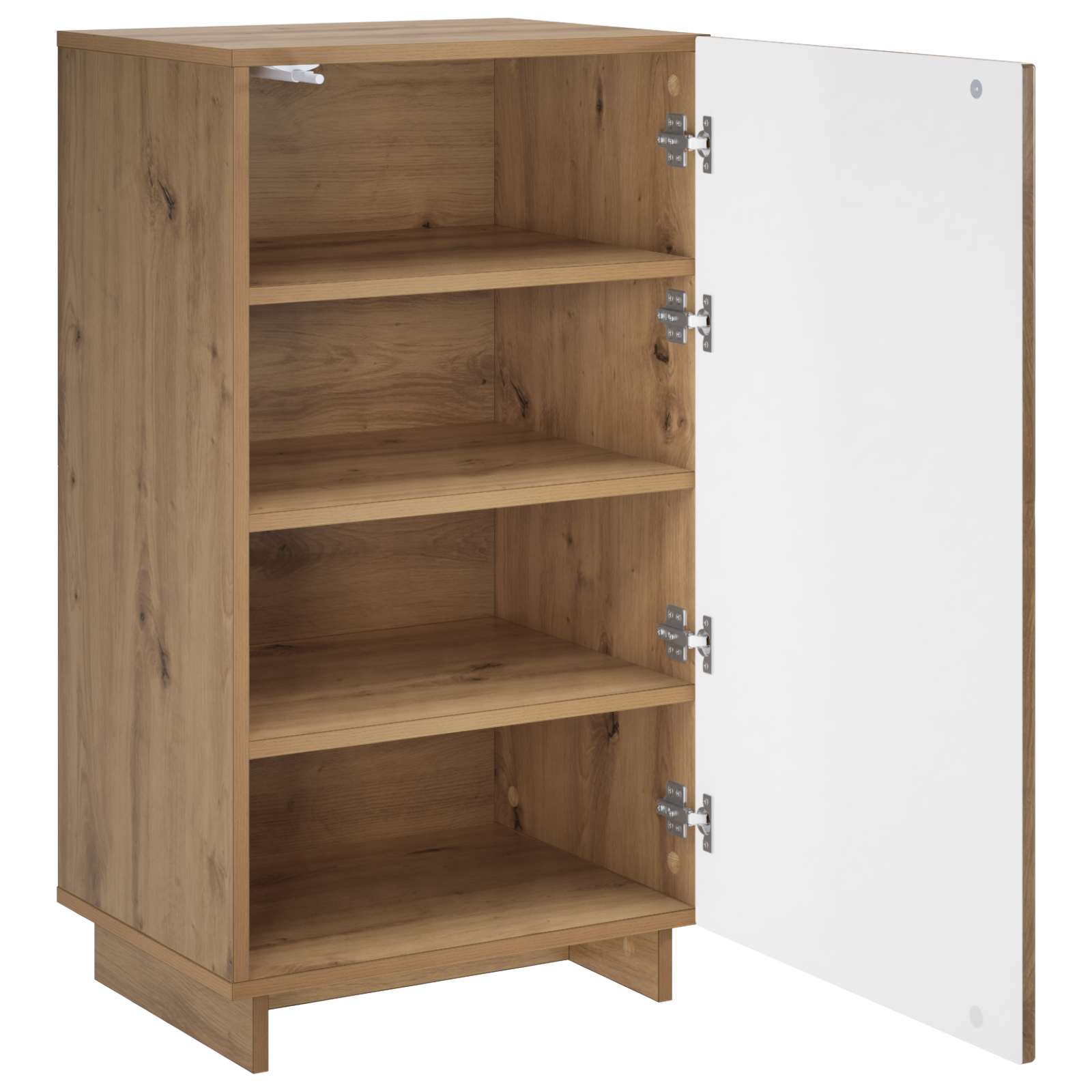 Schoenenkast 48 x 38 x 87,5 cm Bewerkt hout Artisanaal eiken image 3