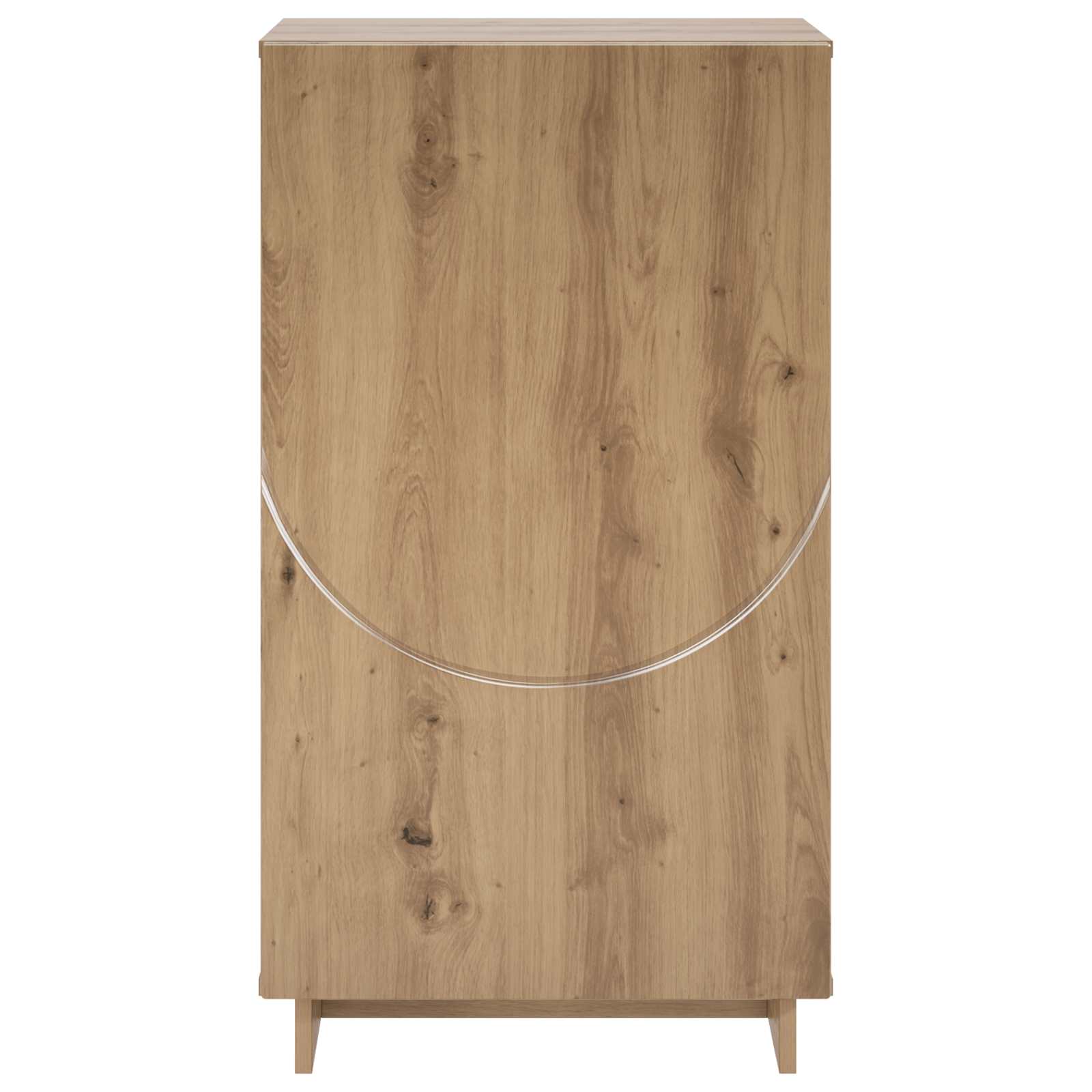 Schoenenkast 48 x 38 x 87,5 cm Bewerkt hout Artisanaal eiken image 4