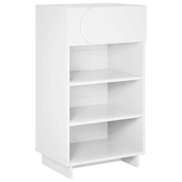 vidaXL Kinga kapp 48 x 38 x 87,5 cm Tehispuit Valge