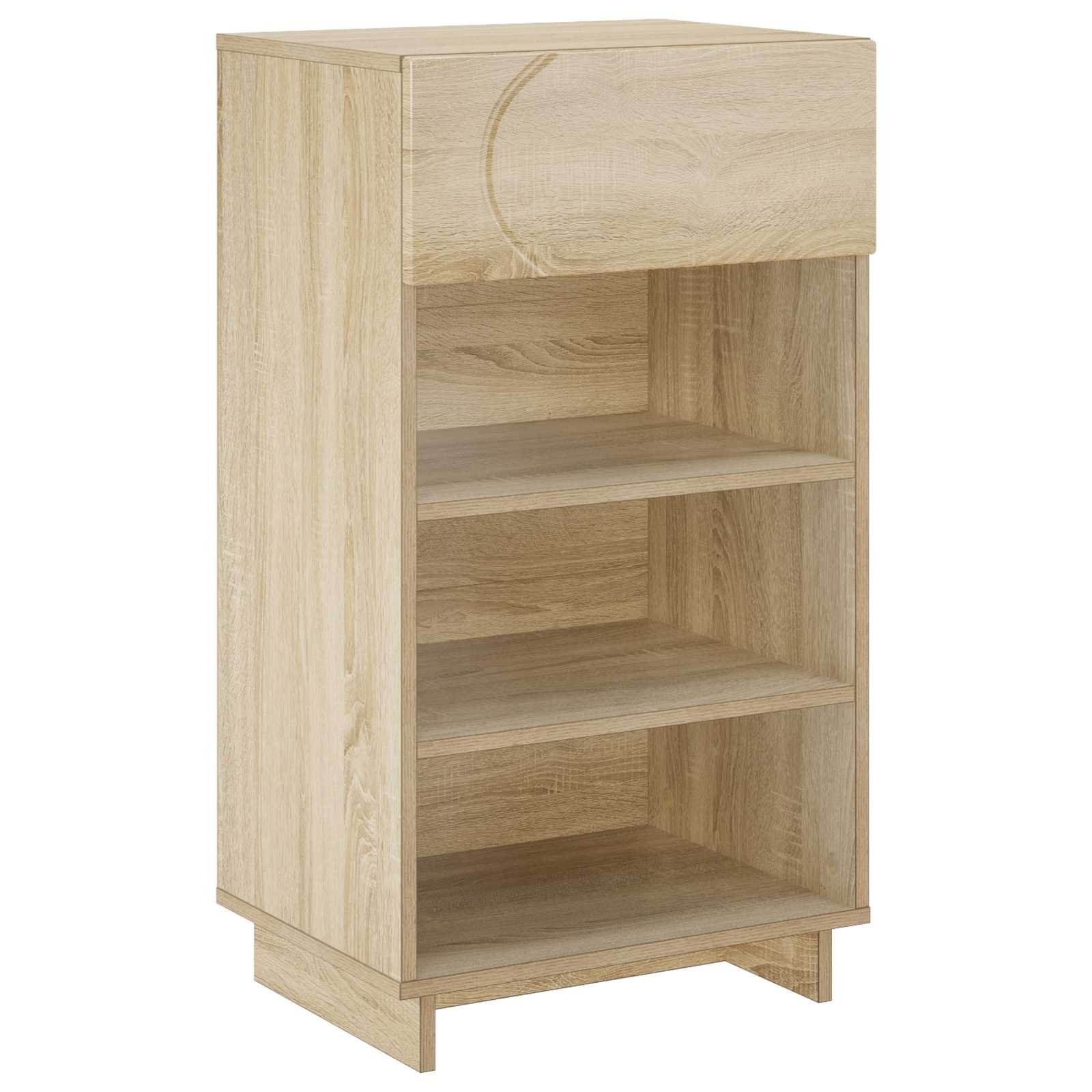 Schoenenkast 48 x 38 x 87,5 cm Bewerkt hout Sonoma Eiken image 2