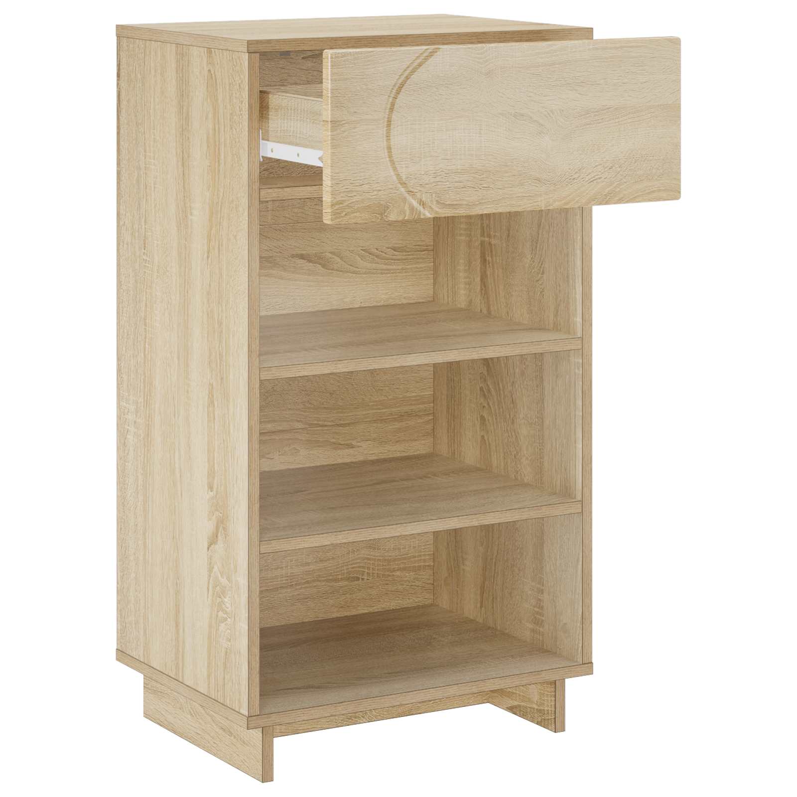 Schoenenkast 48 x 38 x 87,5 cm Bewerkt hout Sonoma Eiken image 3