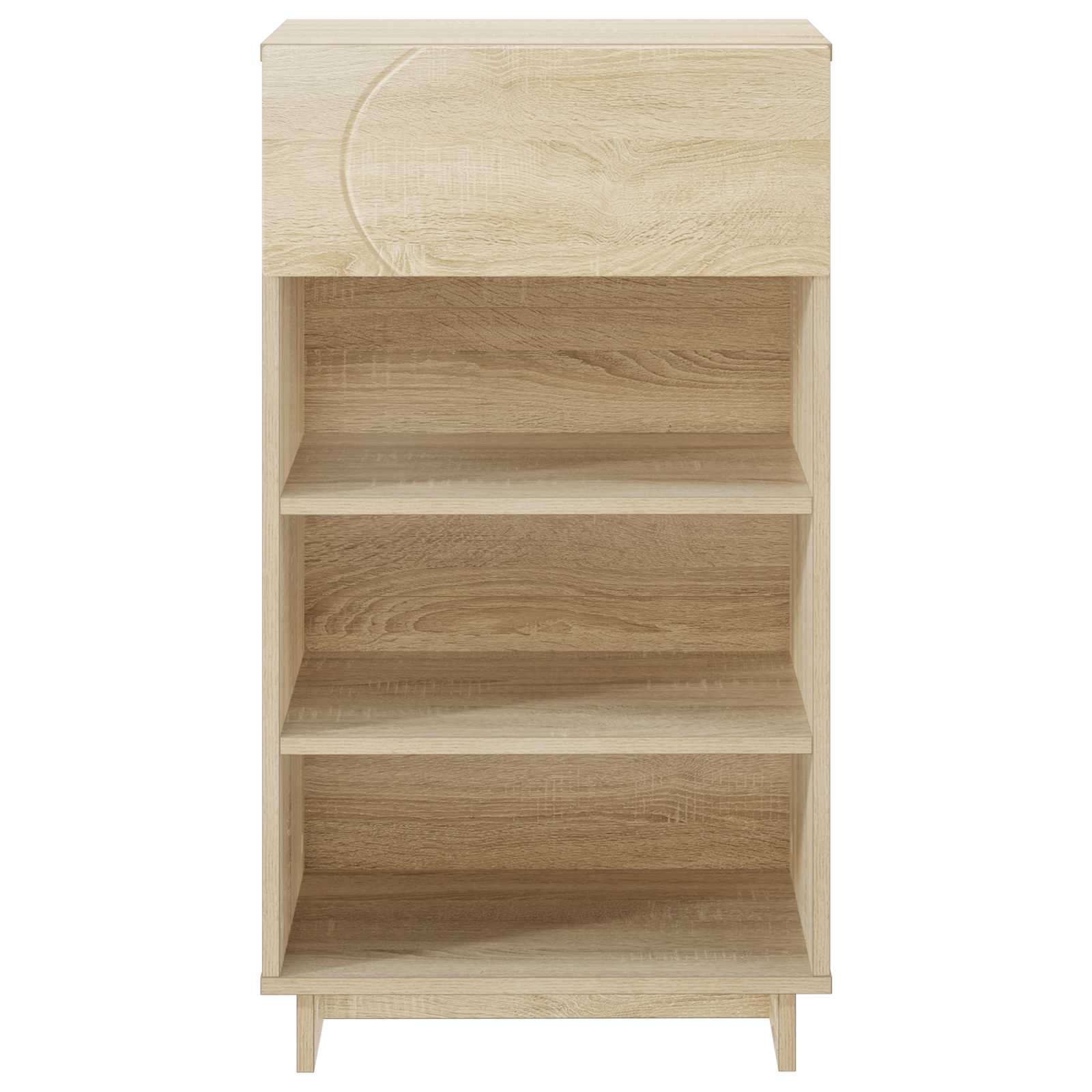 Schoenenkast 48 x 38 x 87,5 cm Bewerkt hout Sonoma Eiken image 4