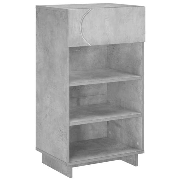 vidaXL Kinga kapp 48 x 38 x 87,5 cm Tehispuit Betoonhall