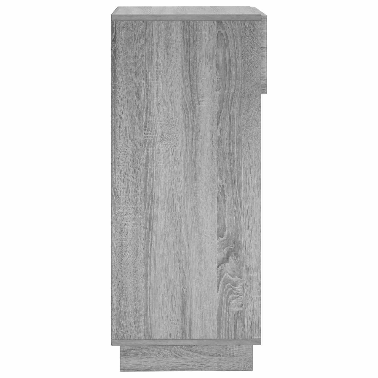 Schoenenkast 48 x 38 x 87,5 cm Bewerkt hout Grijs Sonoma image 5