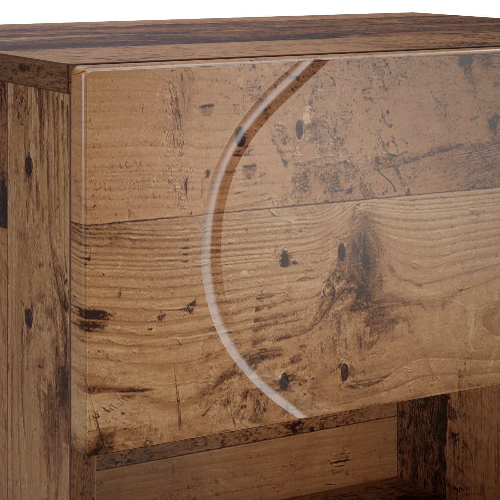 Schoenenkast 48 x 38 x 87,5 cm Bewerkt hout Oud hout image 8