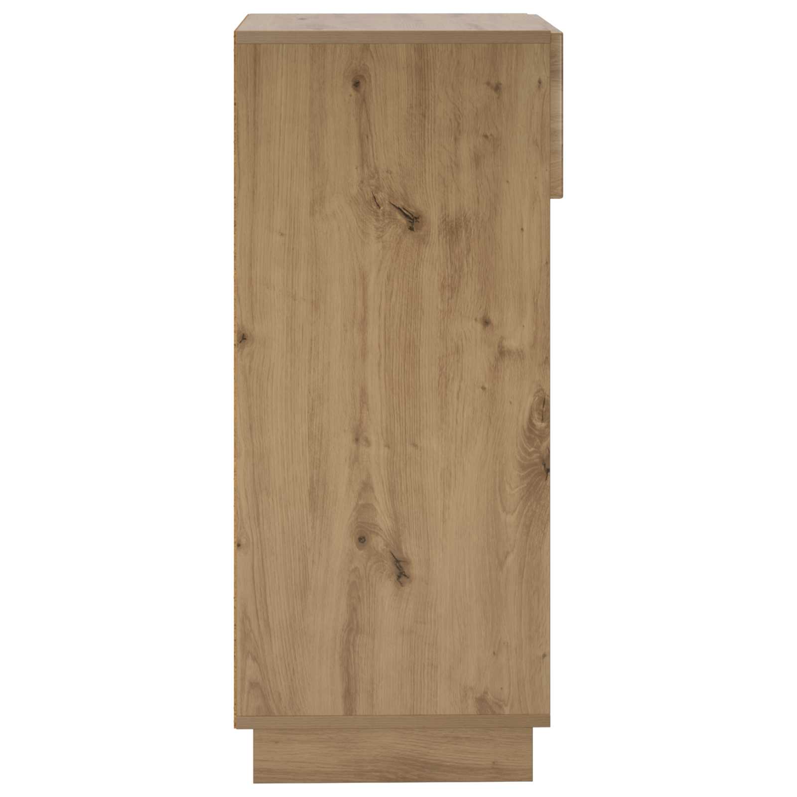 Schoenenkast 48 x 38 x 87,5 cm Bewerkt hout Artisanaal eiken image 5