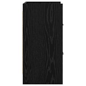 Noční stolky 2 pcs Černý dub 40 x 30 x 60 cm Kompozitní dřevo - obrázek 5