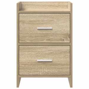 Noční stolky 2 pcs Dub sonoma 40 x 30 x 60 cm Kompozitní dřevo - obrázek 4