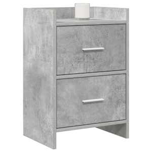 Noční stolky 2 pcs Betonově šedá 40 x 30 x 60 cm - obrázek 2