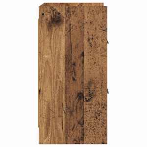 Noční stolky 2 pcs Staré dřevo 40 x 30 x 60 cm Kompozitní dřevo - obrázek 5