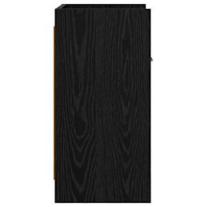 Noční stolky 2 pcs Černý dub 40 x 30 x 60 cm Kompozitní dřevo - obrázek 5