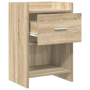 Noční stolky 2 pcs Dub sonoma 40 x 30 x 60 cm Kompozitní dřevo - obrázek 3