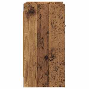 Noční stolky 2 pcs Staré dřevo 40 x 30 x 60 cm Kompozitní dřevo - obrázek 5