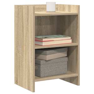 Noční stolky 2 pcs Dub sonoma 40 x 30 x 60 cm Kompozitní dřevo - obrázek 2