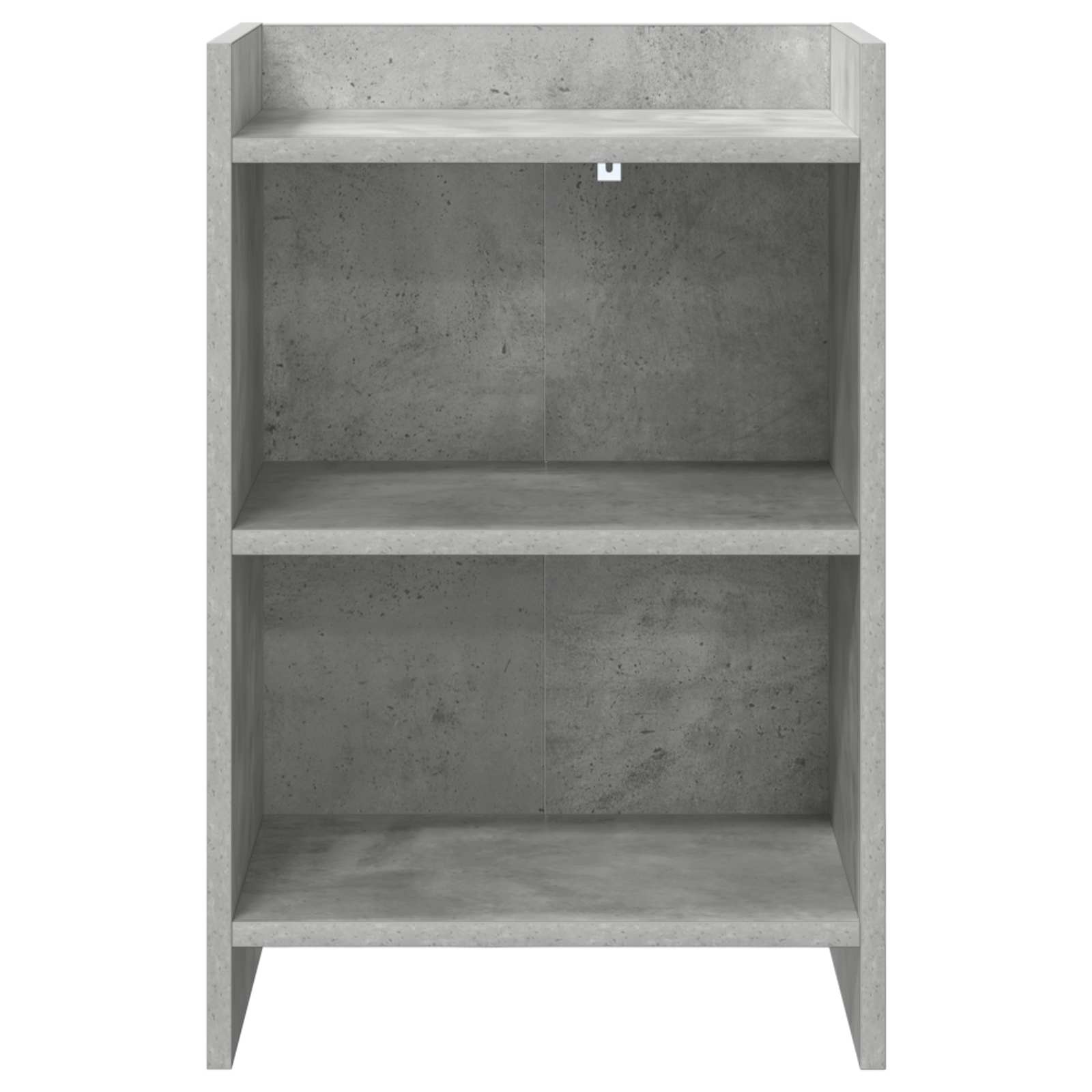 Κομοδίνα Γκρι Σκυροδέματος 40 x 30 x 60 cm Επεξεργασμένο Ξύλο - Image 3