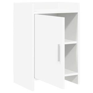 Noční stolky 2 pcs Bílá 40 x 30 x 60 cm Kompozitní dřevo - obrázek 3