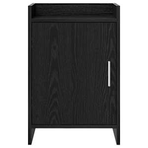 Noční stolky 2 pcs Černý dub 40 x 30 x 60 cm Kompozitní dřevo - obrázek 4