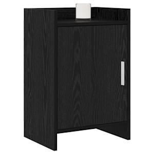 Noční stolky 2 pcs Černý dub 40 x 30 x 60 cm Kompozitní dřevo - obrázek 2