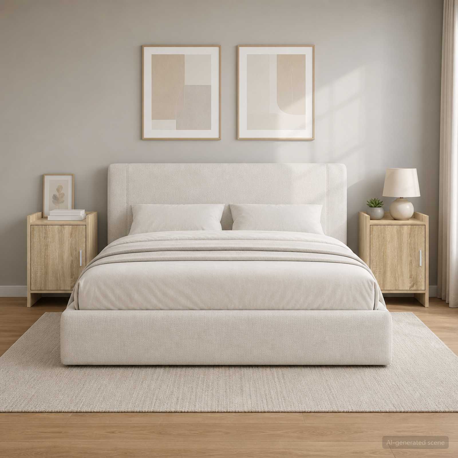 Κομοδίνα 2 τμχ. Sonoma Δρυς 40 x 30 x 60 cm Επεξεργασμένο Ξύλο - Image 4