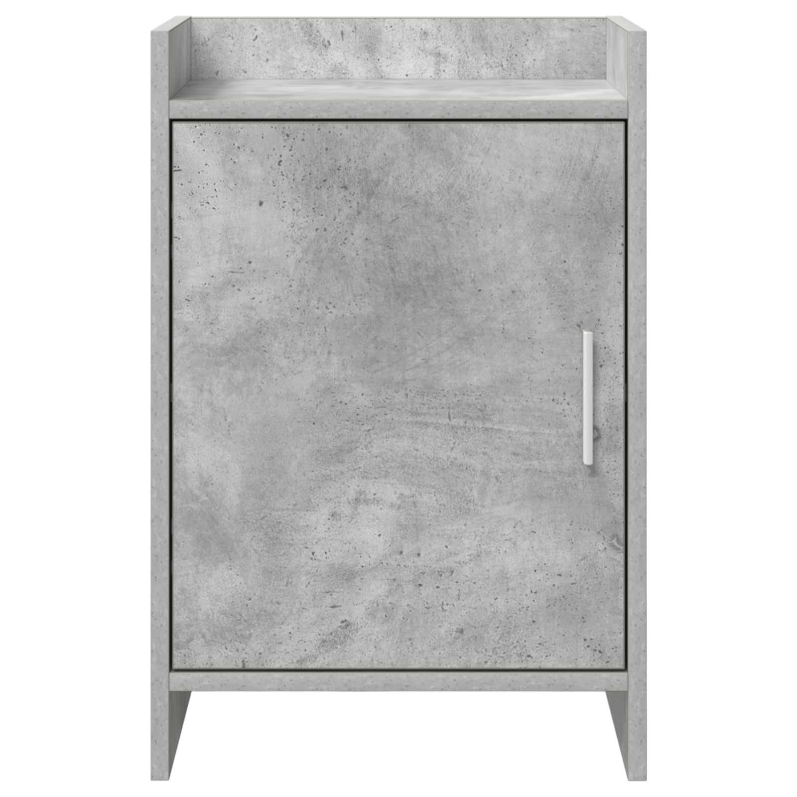 Κομοδίνα Γκρι Σκυροδέματος 40 x 30 x 60 cm Επεξεργασμένο Ξύλο - Image 4