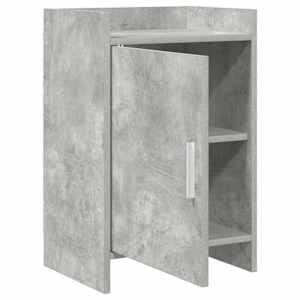 Noční stolky 2 pcs Betonově šedá 40 x 30 x 60 cm - obrázek 3