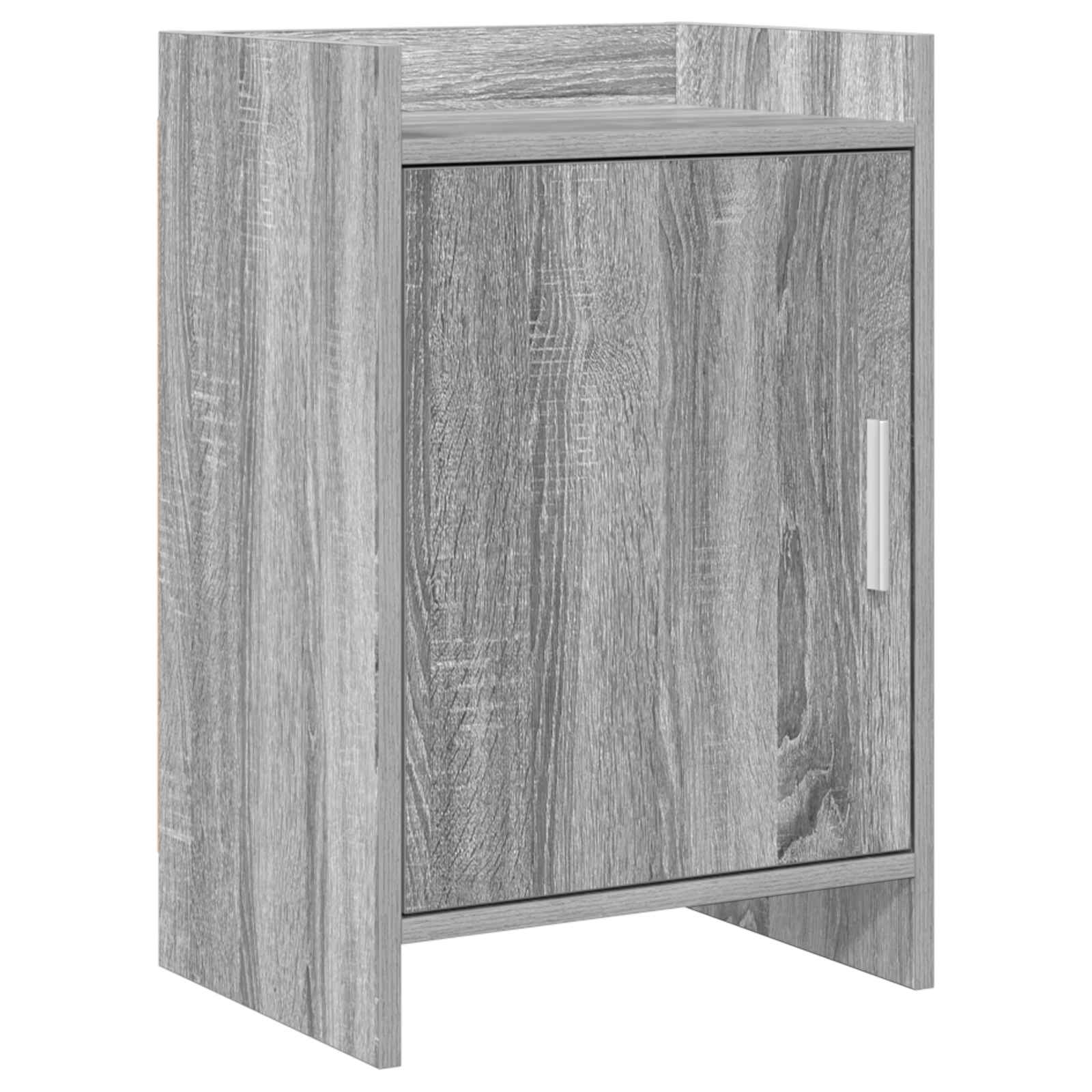 Κομοδίνα Γκρι Sonoma 40 x 30 x 60 cm Επεξεργασμένο Ξύλο