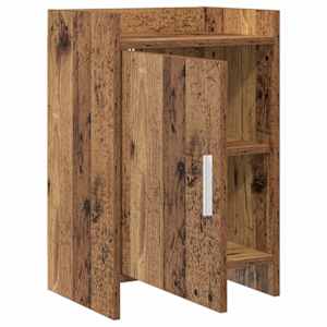 Noční stolky 2 pcs Staré dřevo 40 x 30 x 60 cm Kompozitní dřevo - obrázek 3