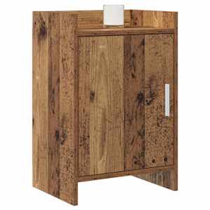 Noční stolky 2 pcs Staré dřevo 40 x 30 x 60 cm Kompozitní dřevo - obrázek 2
