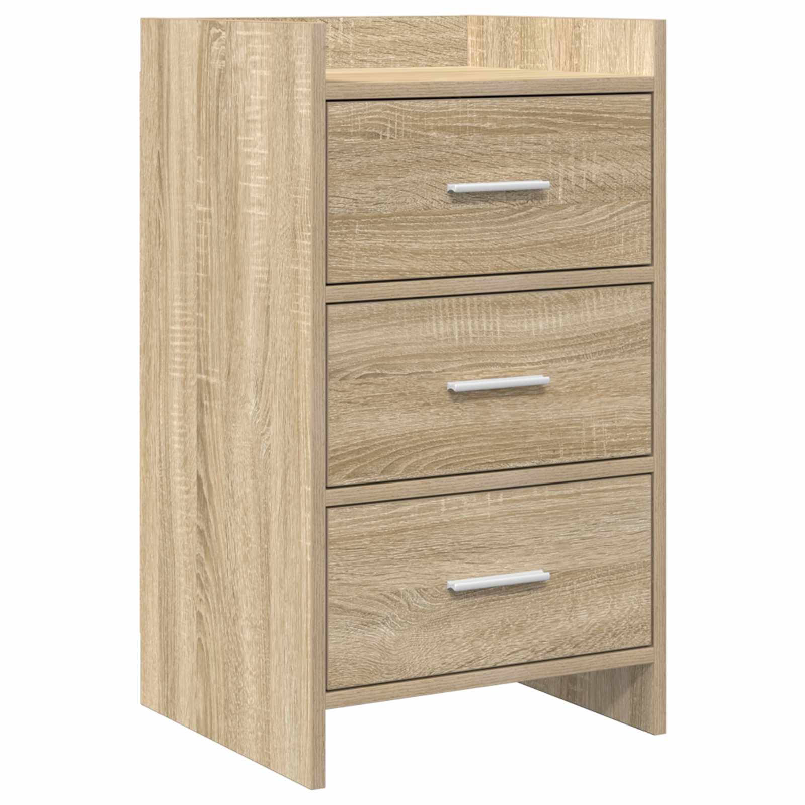 Κομοδίνα Sonoma Δρυς 40 x 36 x 70 εκ. Επεξεργασμένο Ξύλο