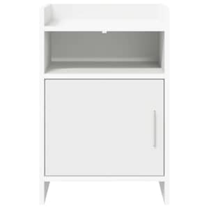 Noční stolky 2 pcs Bílá 40 x 36 x 60 cm Kompozitní dřevo - obrázek 4