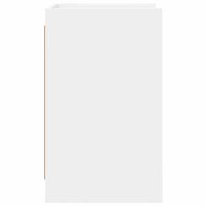 Noční stolky 2 pcs Bílá 40 x 36 x 60 cm Kompozitní dřevo - obrázek 5